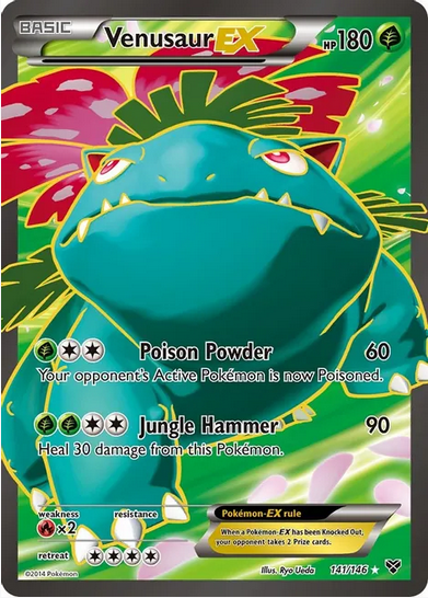 Venusaur EX (141/146) Full Art