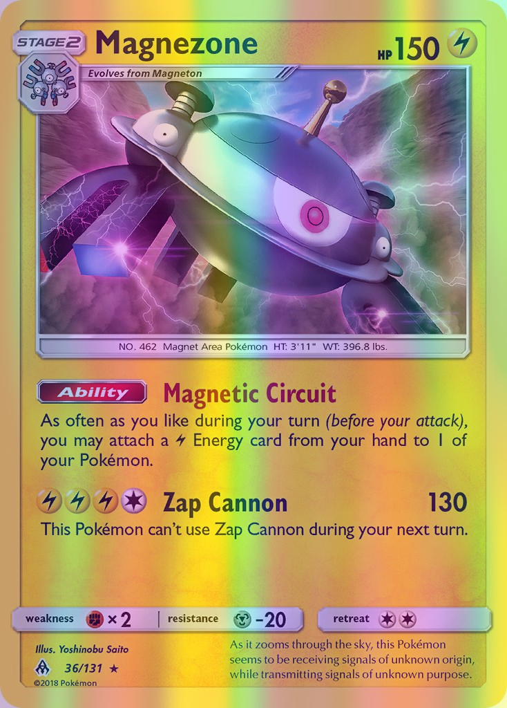 Magnezone - 036/131 (FLI) Holo Rare - Near Mint Reverse Holofoil