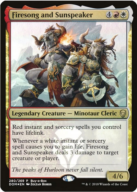 Firesong and Sunspeaker (DOM-R-BAB)