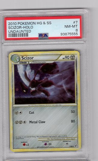 Scizor - 007/090 Holo Rare (Graded PSA 7)
