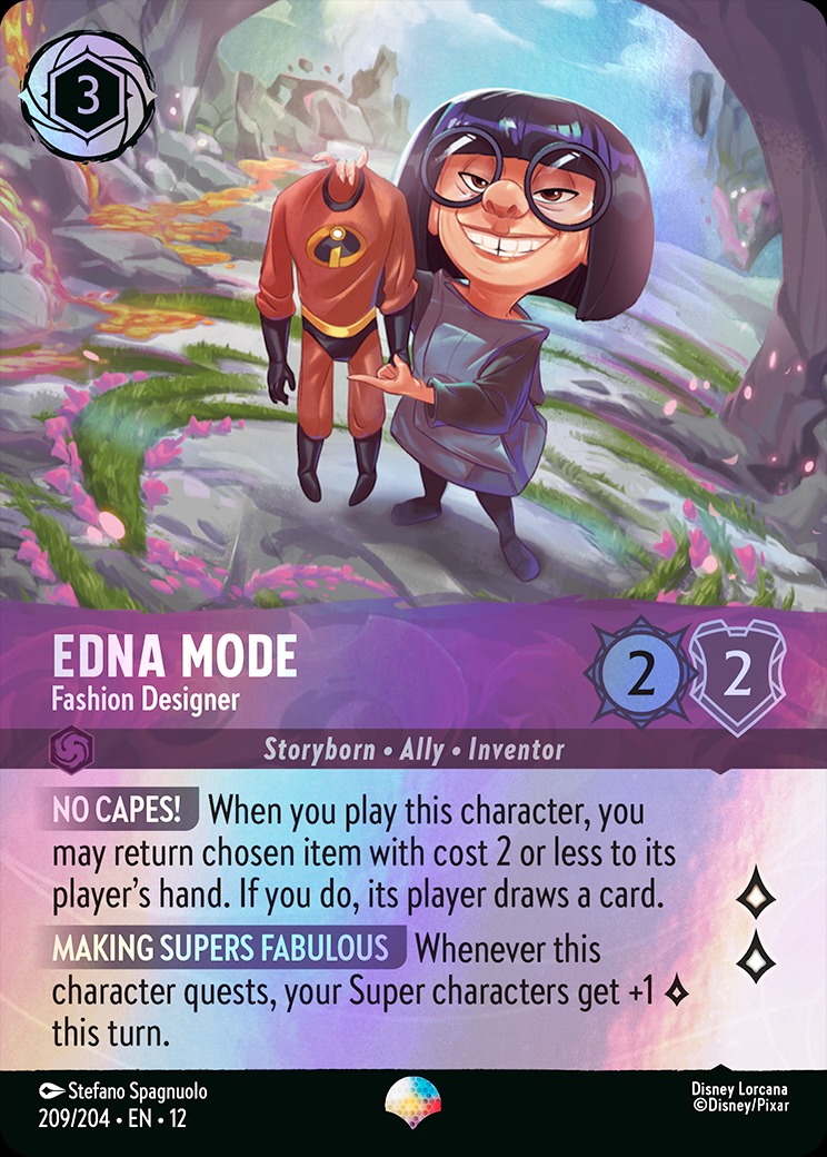 Edna Mode - Fashion Designer (Wilds Unknown 209/204) Epic