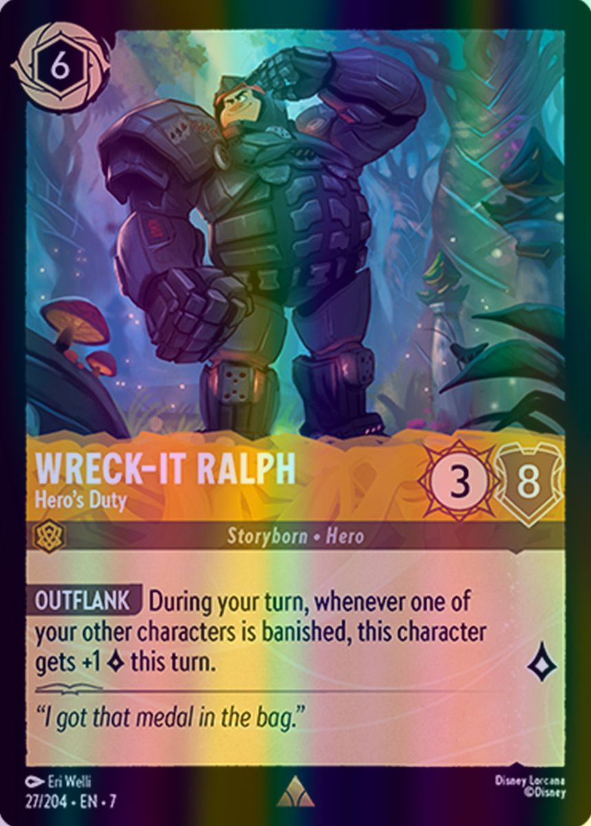 Wreck It Ralph - Hero's Duty (Archazia's Island - 027/204) Rare