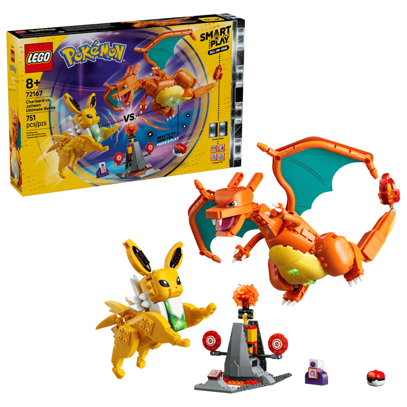 Lego: Pokemon - SMART Play™: Charizard vs. Jolteon Ultimate Battle (72167)