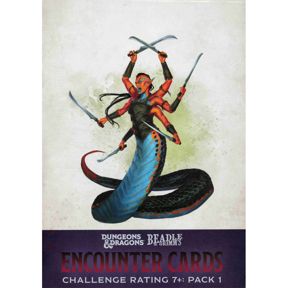 D&D 5E OGL: Beadle & Grimm's: Encounter Cards - Challenge Rating 7+ Pack 1