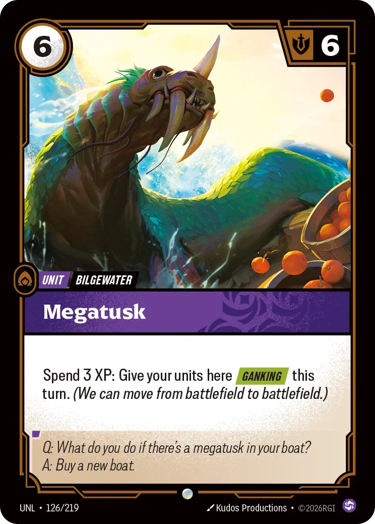 Megatusk - 126/219 (UNL) Common