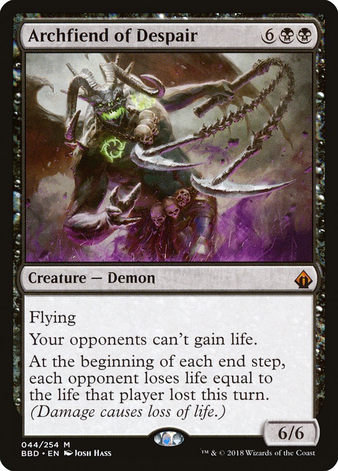 Archfiend of Despair (BBD-M) Light Play