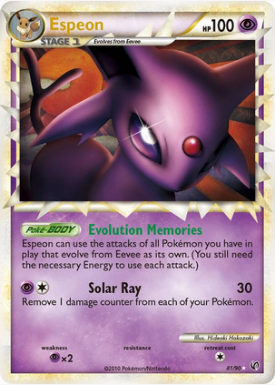 Espeon (Prime) (81/90) - Light Play Holofoil