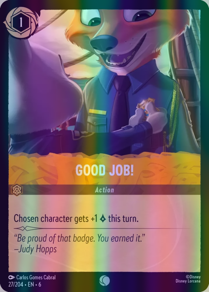 Good Job! (Azurite Sea 027/204) Common - Near Mint Cold Foil