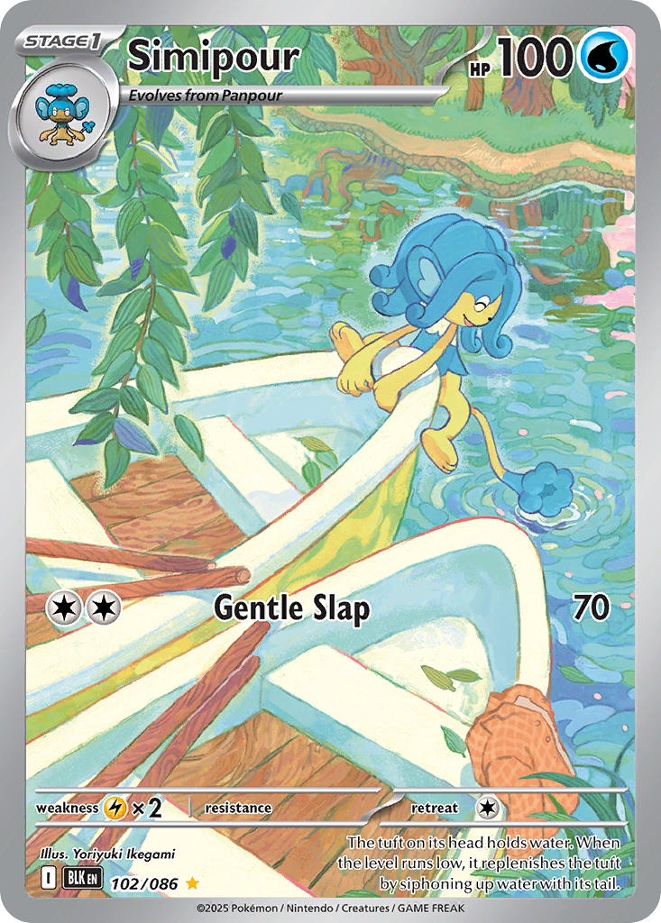 Simipour - 102/086 (BLK) Illustration Rare