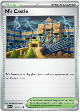 N's Castle - 152/159 (JTG) Uncommon