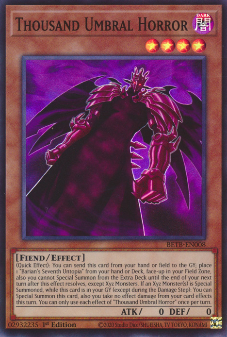 Thousand Umbral Horror (BETB-EN008)
