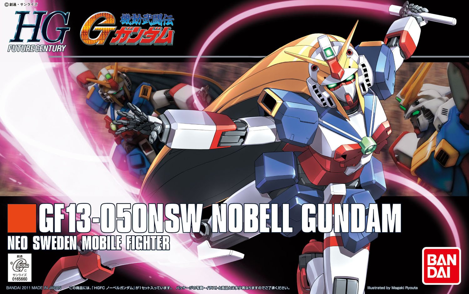 1/144 (HG-FC): Mobile Fighter G Gundam - #119 GF13-050NSW Nobel Gundam Neo Sweden Mobile Fighter