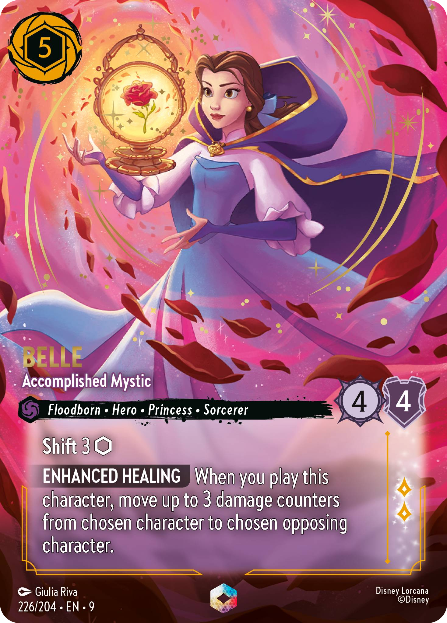 Belle - Accomplished Mystic (Fabled - 226/204) Enchanted