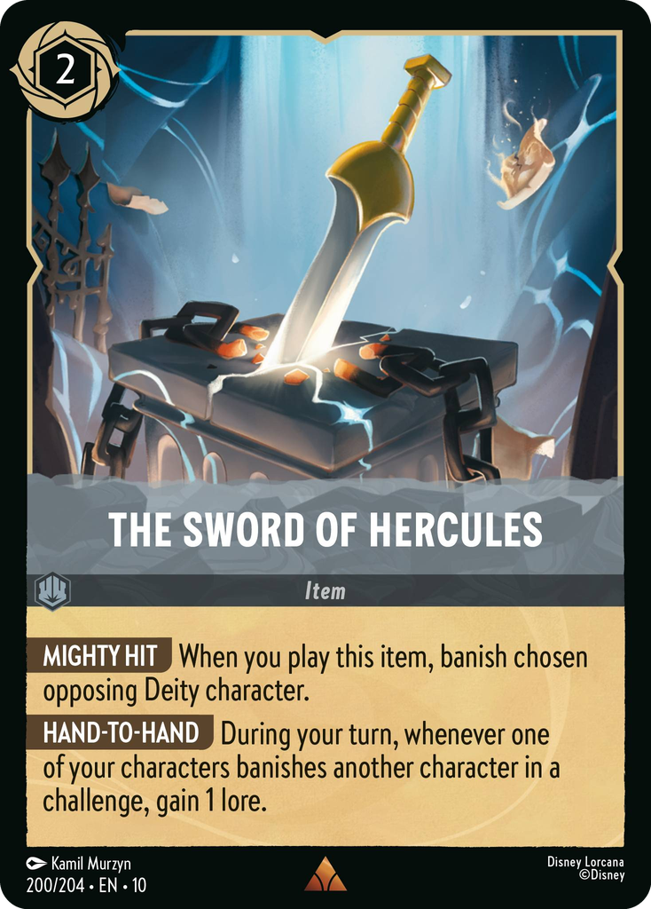 The Sword of Hercules (200/204 - Whispers in the Well) Rare