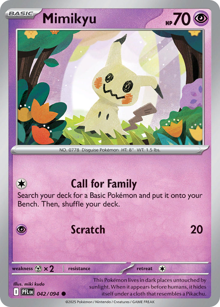 Mimikyu - 042/094 (PFL) Common
