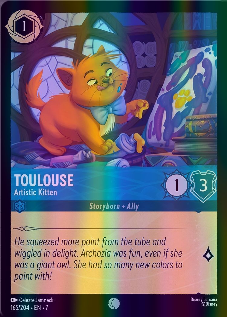 Toulouse - Artistic Kitten (Archazia's Island - 165/204) Common