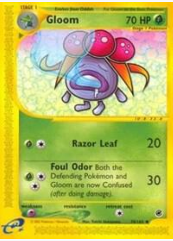 Gloom - 078/165 (EX) Uncommon - Near Mint