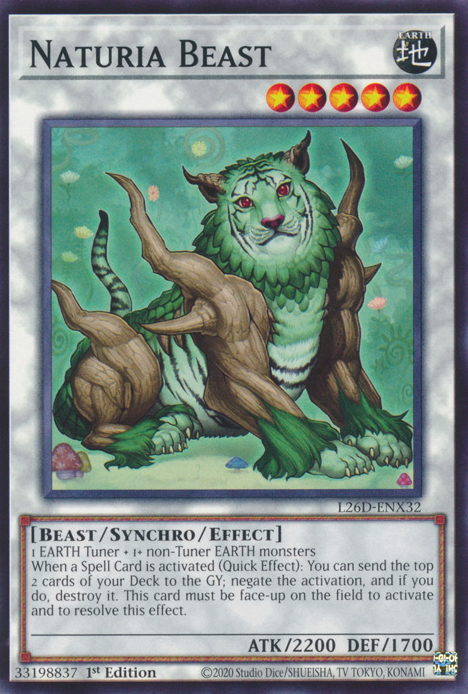 Naturia Beast (L26D-ENX32)