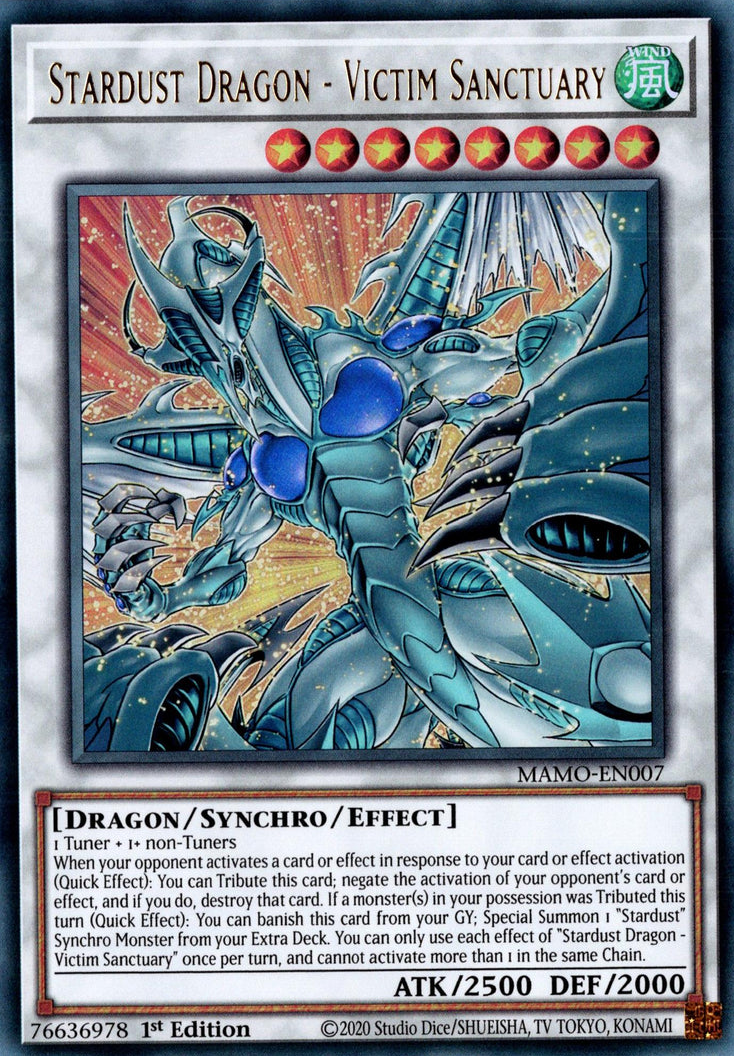 Stardust Dragon - Victim Sanctuary (MAMO-EN007)