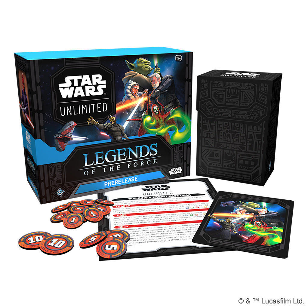 Star Wars TCG: Unlimited - Legends of the Force Prerelease Box