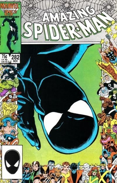 Amazing Spider-Man (1963 Series) #282 (9.4) Marvel 25th Anniversary Frame - X-Factor Appearance