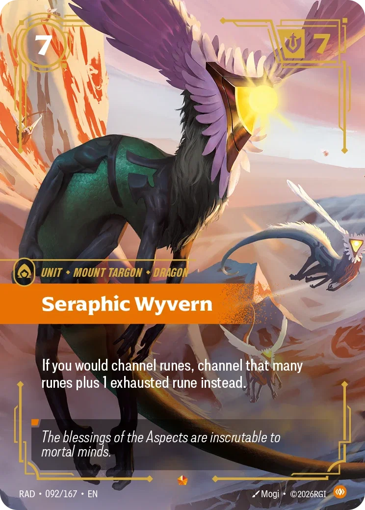 Seraphic Wyvern - 092/167 (RAD) Epic