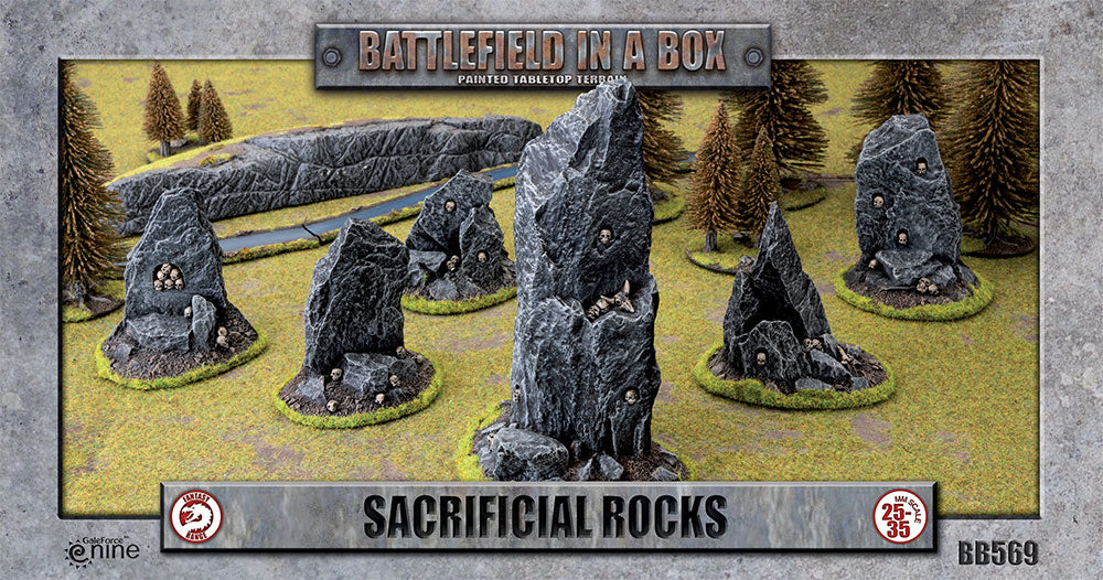 Battlefield in a Box (BB569) - Sacrificial Rocks