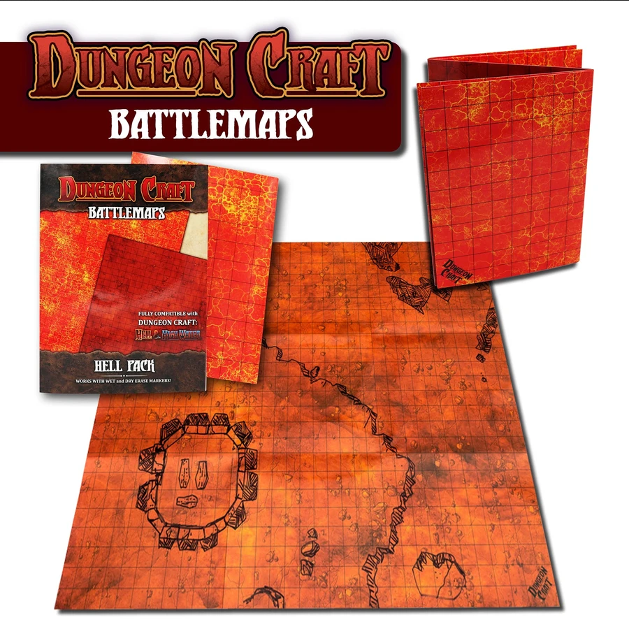 Dungeon Craft: Battle Map - Hell