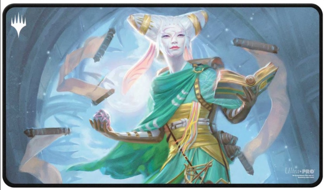 Ultra-PRO: Playmat Black Stitched - MTG: Innistrad Remastered - Tamiyo, Field Researcher