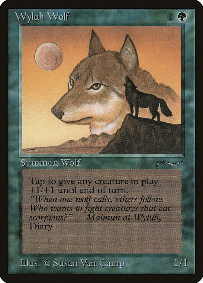 Wyluli Wolf (ARN-C) Light Play