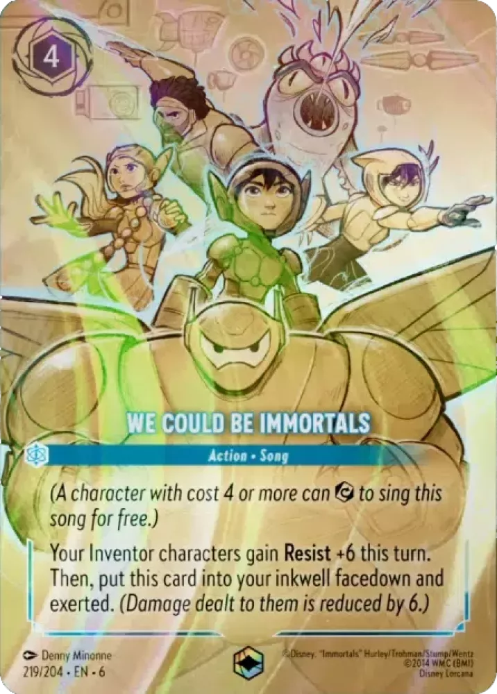 We Could Be Immortals (Azurite Sea 219/204) Enchanted - Near Mint Holofoil