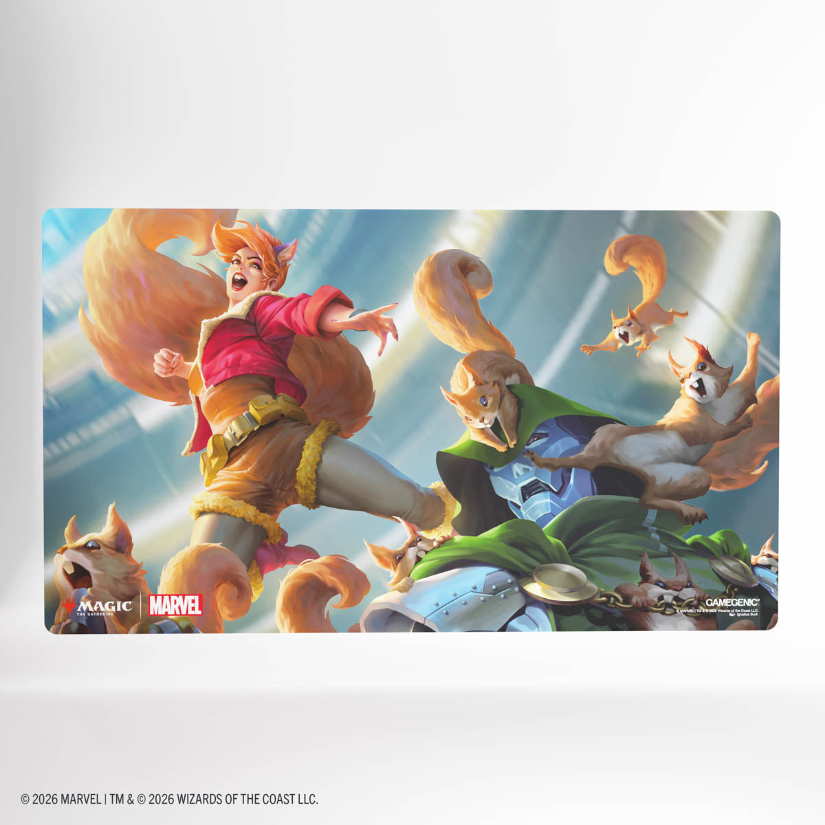 GameGenic: Prime Playmat - MTG: Marvel Super Heroes - Go Nuts!