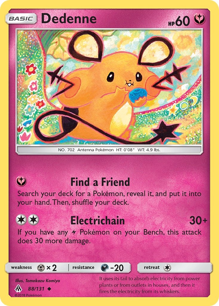 Dedenne - 088/131 (FLI) Uncommon - Near Mint