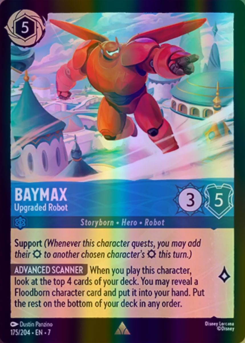Baymax - Upgraded Robot (Archazia's Island - 175/204) Rare
