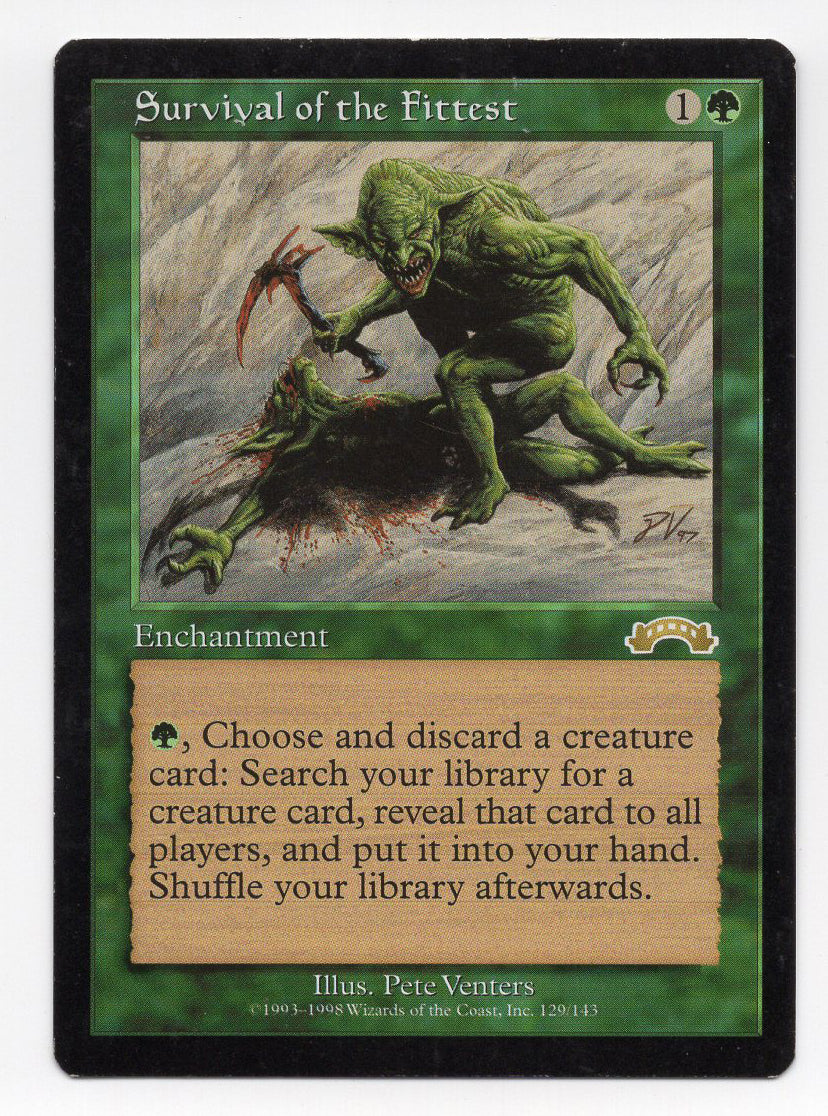 Survival of the Fittest (EXO-R) Moderate Play