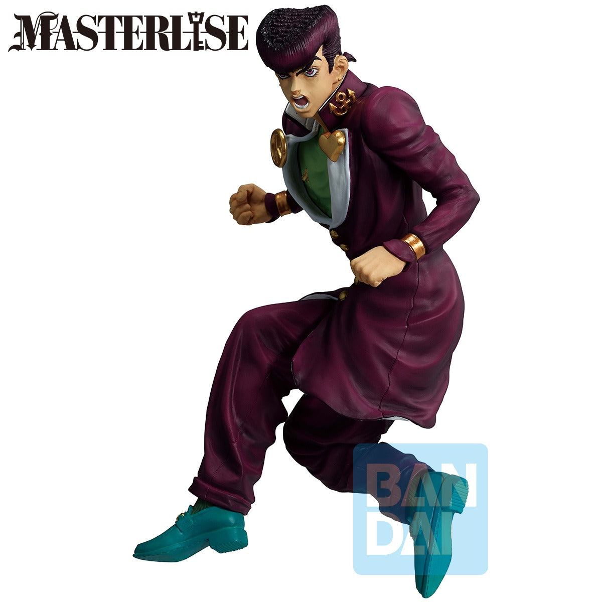 Bandai Spirits Ichibansho Masterlise Figure: JoJo's Bizarre Adventure: Diamond Is Unbreakable - Josuke Higashikata (-Stand Rush!-)