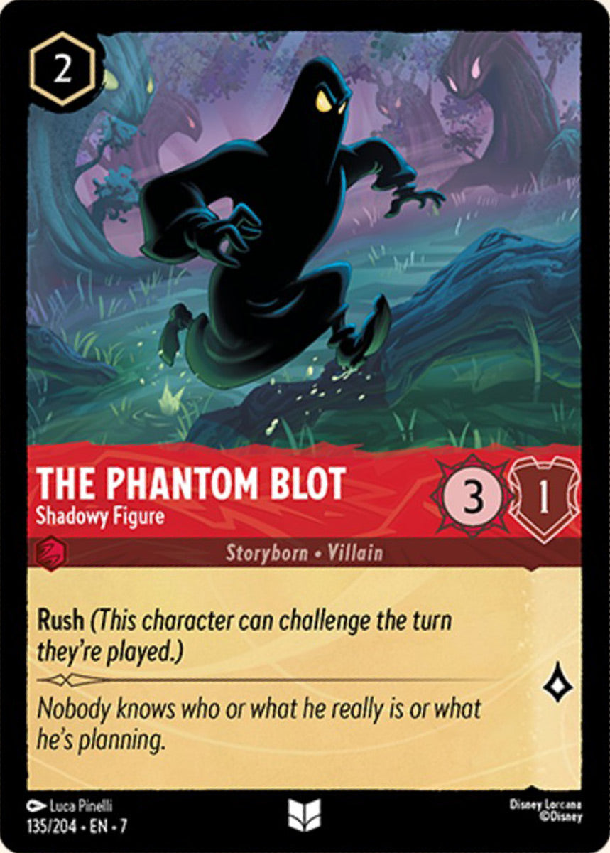 The Phantom Blot - Shadowy Figure (Archazia's Island - 135/204) Uncommon
