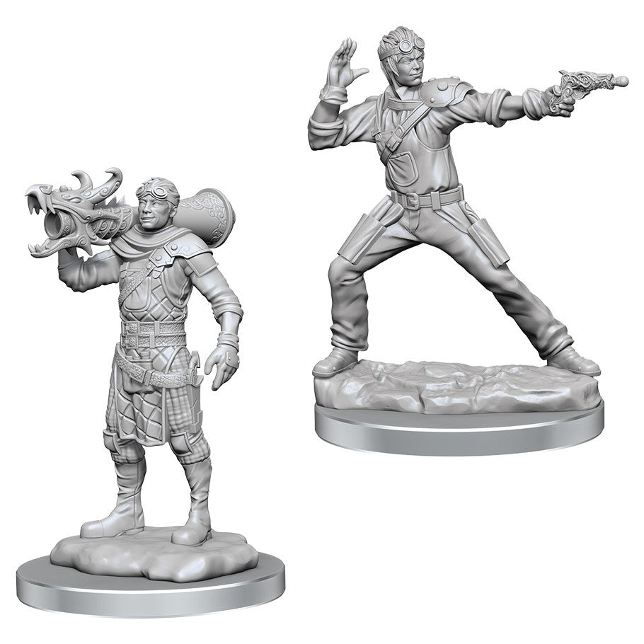 D&D: Nolzur's Marvelous Miniatures - Human Artificer & Apprentice (90583)