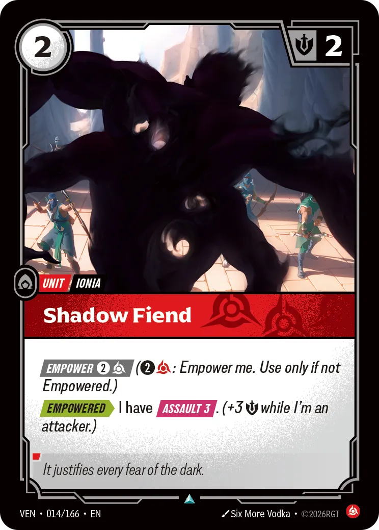 Shadow Fiend - 014/166 (VEN) Uncommon