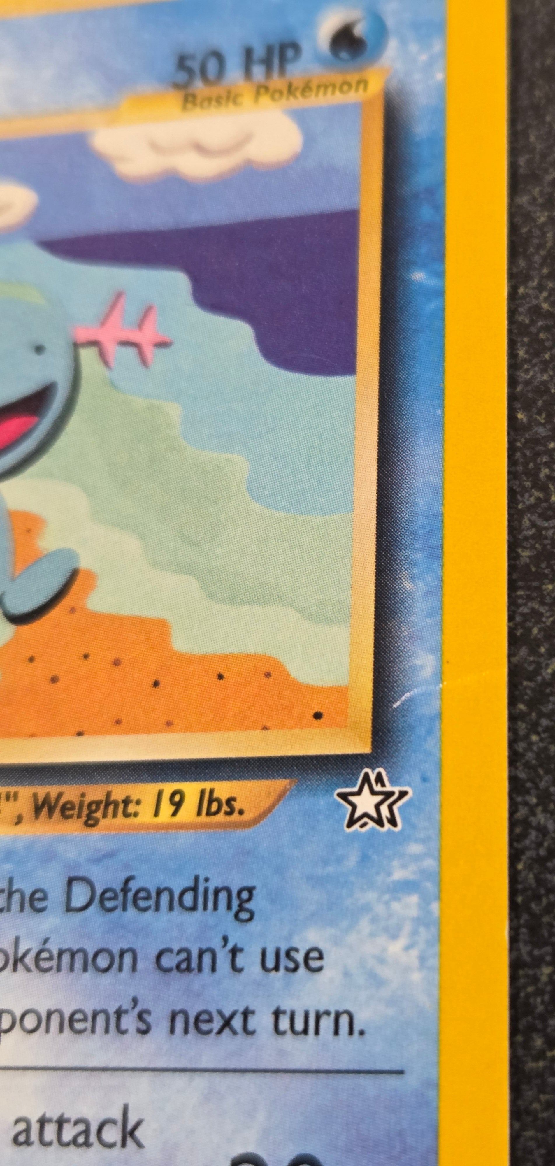 Wooper 82/111 (N1) Common - Damaged 1st Edition
