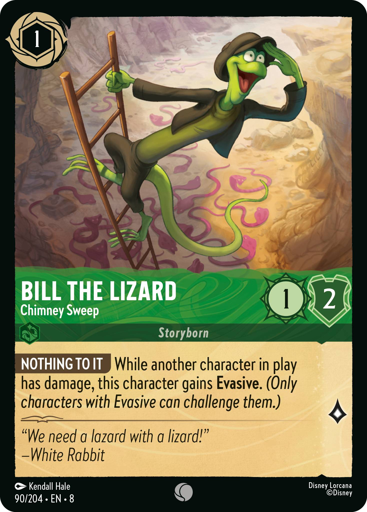Bill the Lizard - Chimney Sweep (Reign of Jafar - 090/204 ) Common