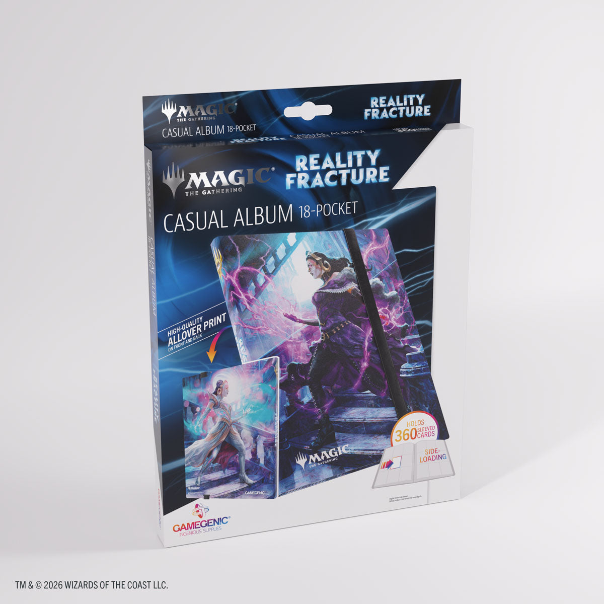 GameGenic: Casual Album 18-Pocket - MTG: Reality Fracture - Liliana, Devoted Healer/Liliana, Callous Necromancer