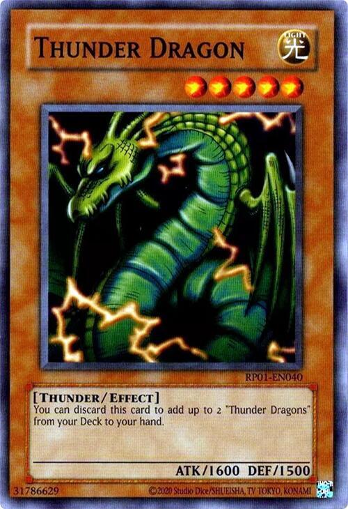 Thunder Dragon (RP01-EN040) Near Mint - Unlimited