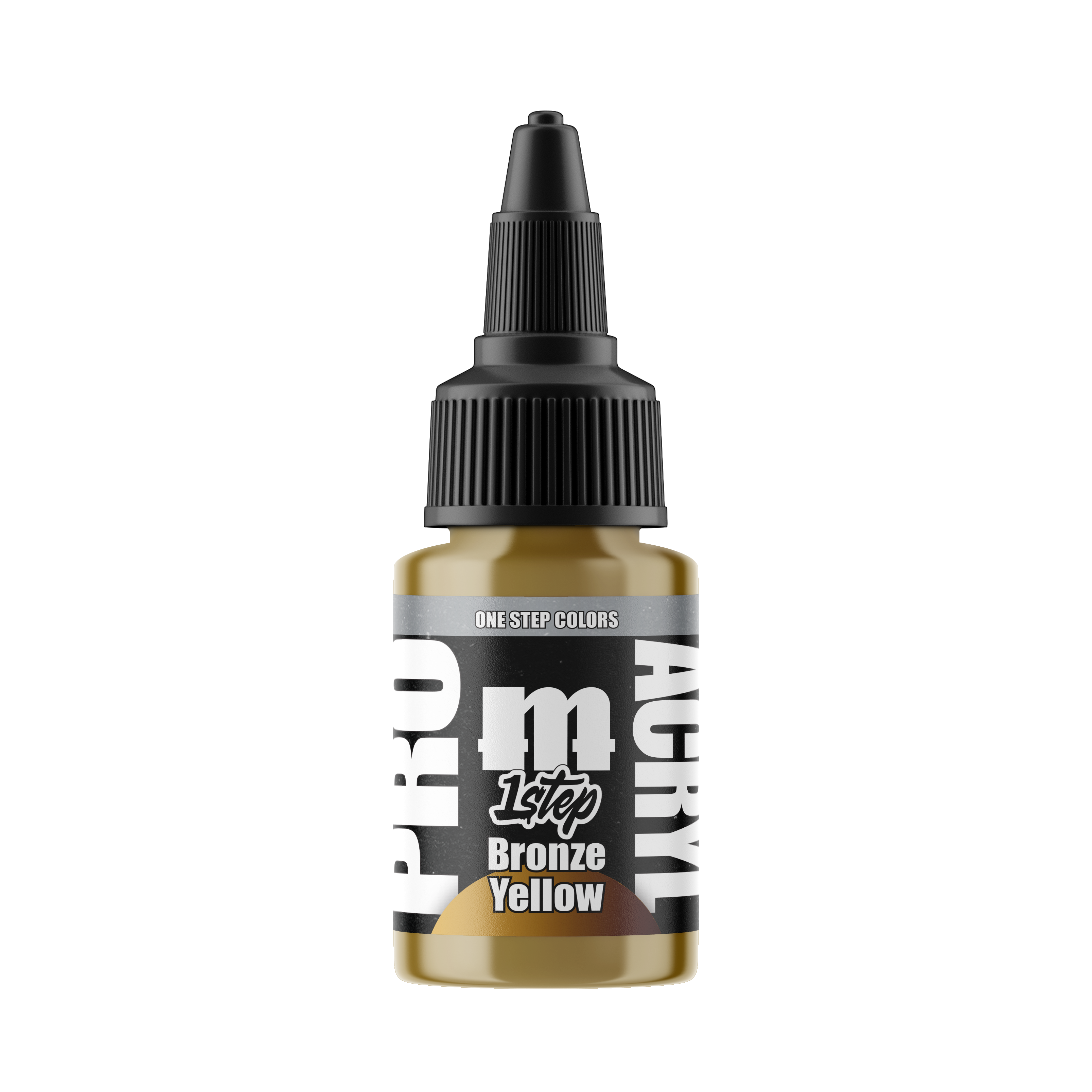 Monument Hobbies: PRO Acryl 1-Step - 521 Bronze Yellow (22ml)