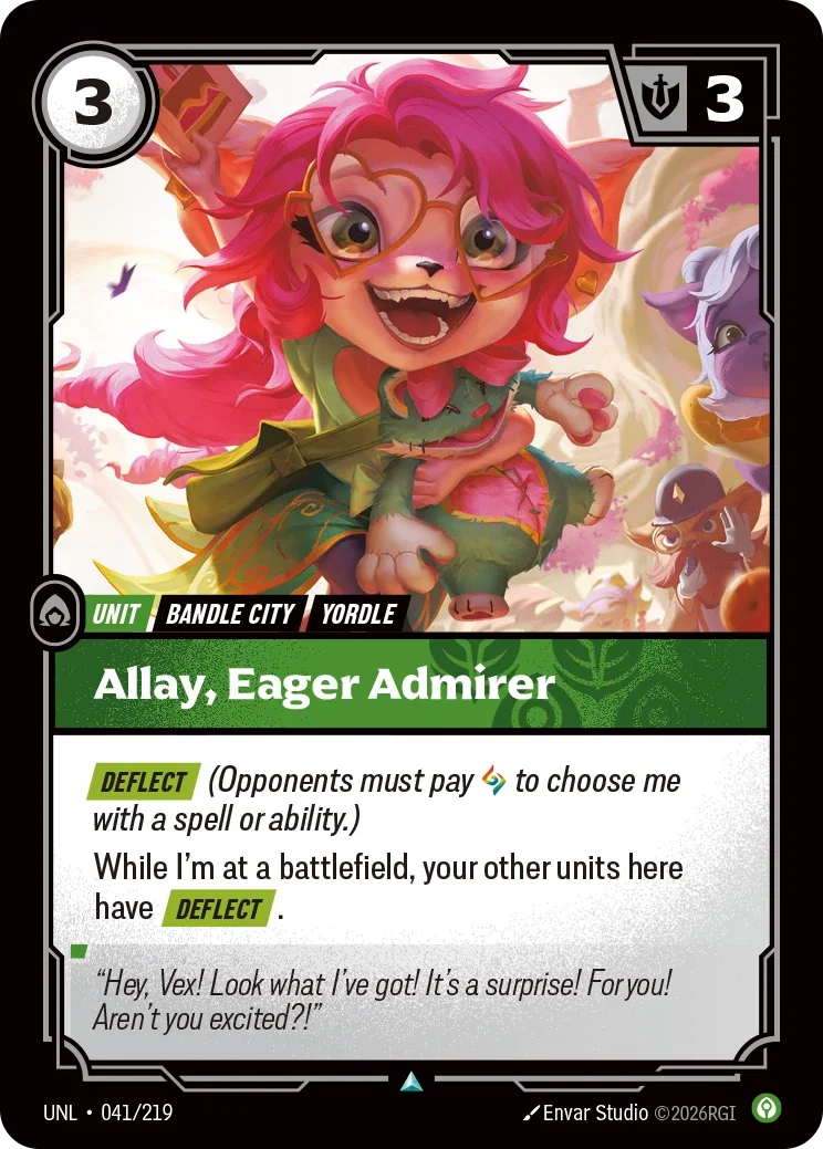 Allay, Eager Admirer - 041/219 (UNL) Uncommon