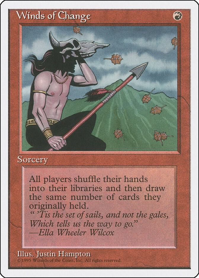 Winds of Change (4ED-R) Light Play