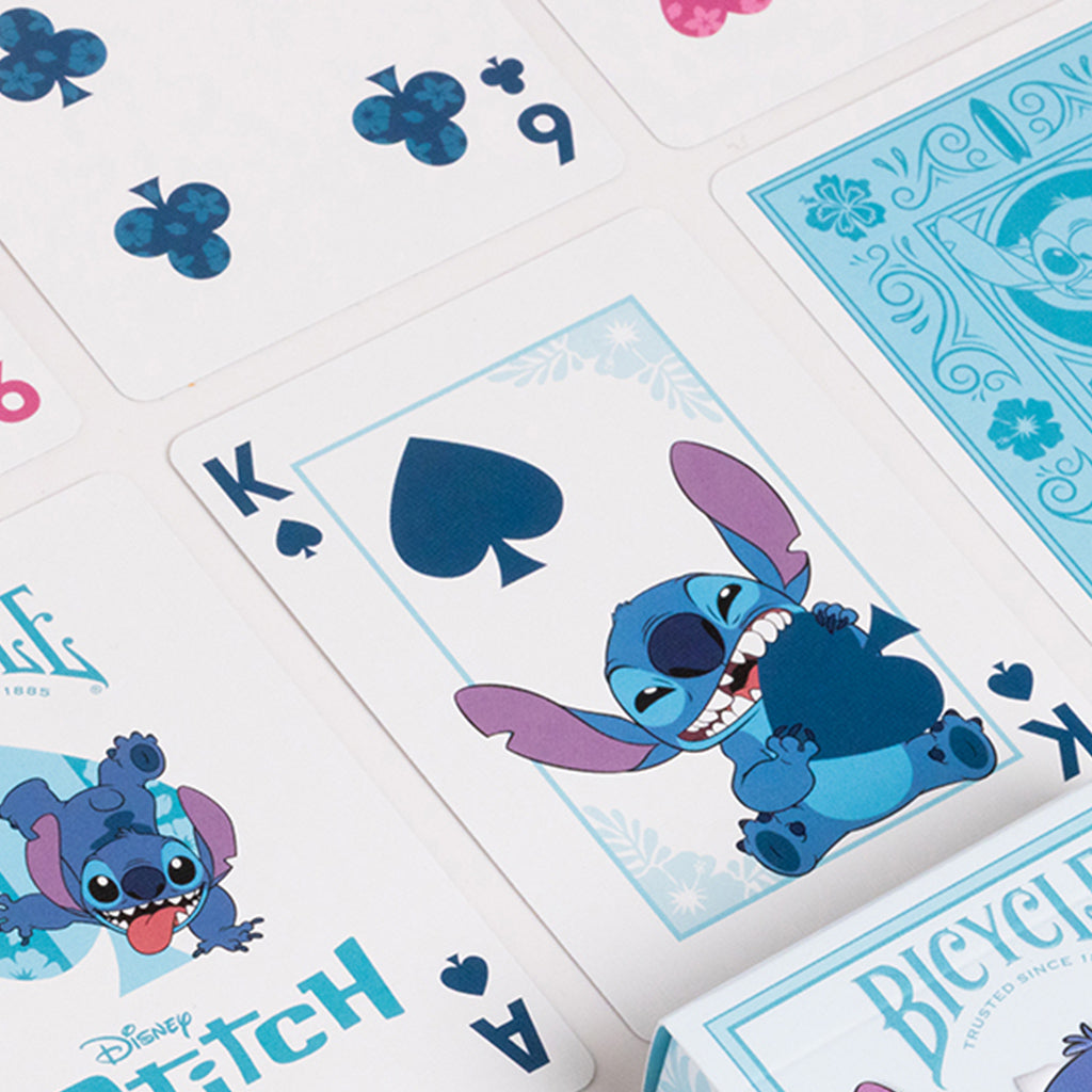 Playing Cards: Bicycle: Disney Stitch Inspired