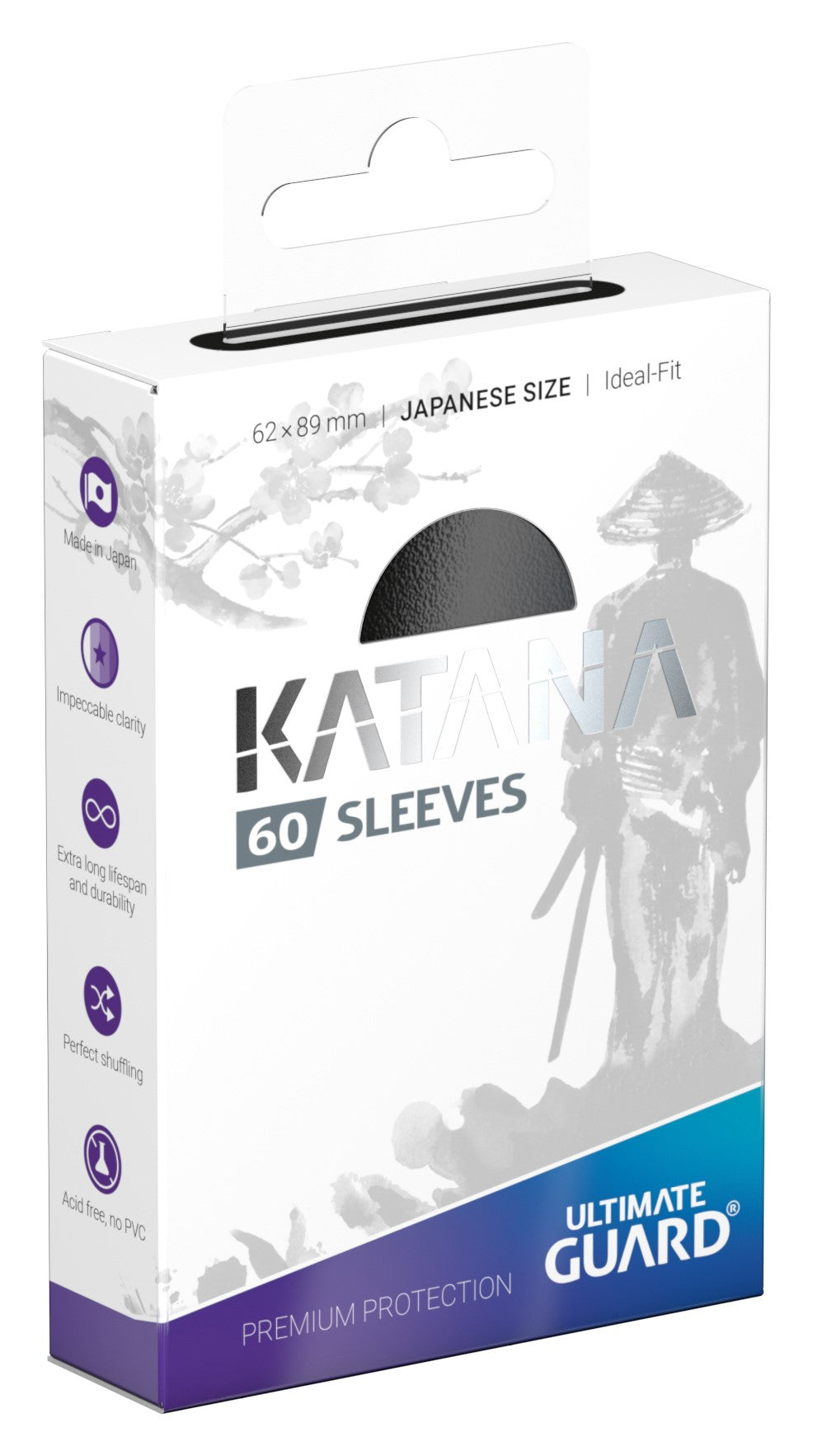 Ultimate Guard: Katana Japanese - Black (60)