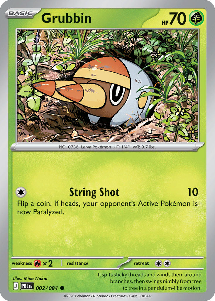 Grubbin - 002/084 (PBL) Common