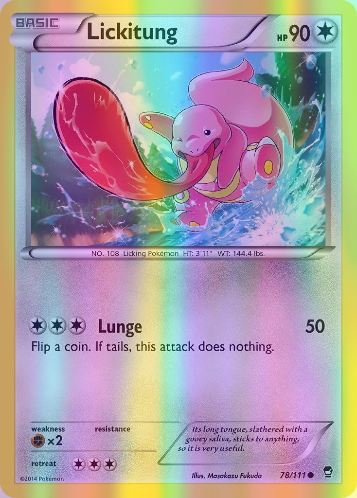 Lickitung - 078/111 (FFI) Common - Near Mint Reverse Holofoil